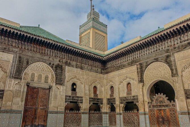 Half-Day Private Guided Walking Tour Exploring Fez Medina - Nejjarine combines architecture with working tools
