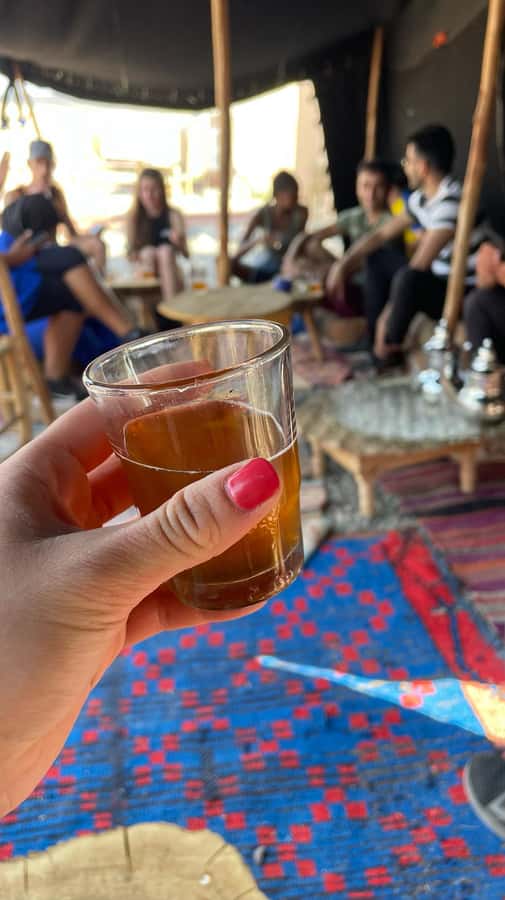 Half day Quad biking at Agafay Desert - The Mint Tea Stop in the Middle of the Ride