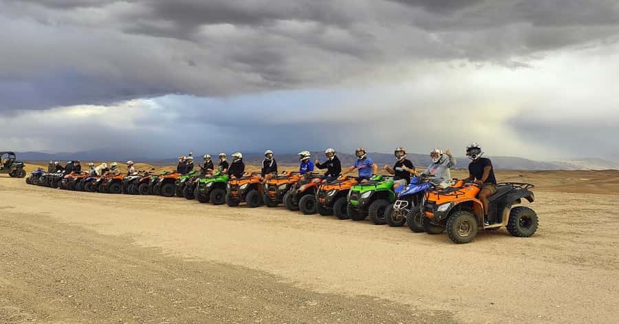 Half day Quad biking at Agafay Desert - Two Hours on the Rocky Desert Tracks