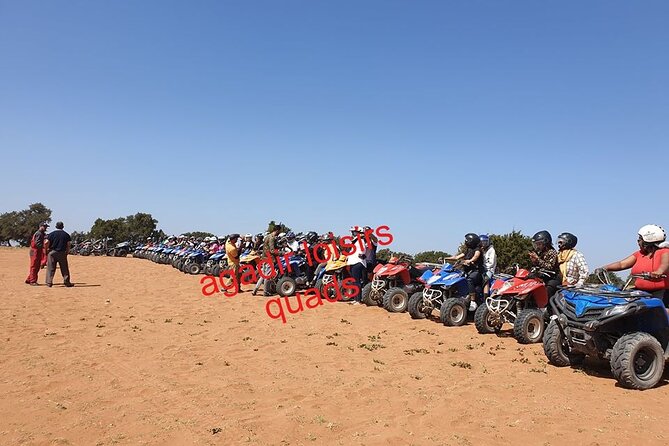 Half day Quad excursion / Half day quad - From Agadir hotel to Sidi Bibi