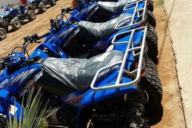 Half-day QUAD In Agadir + pick-up included from Agadir - A calm safety briefing before the engines start