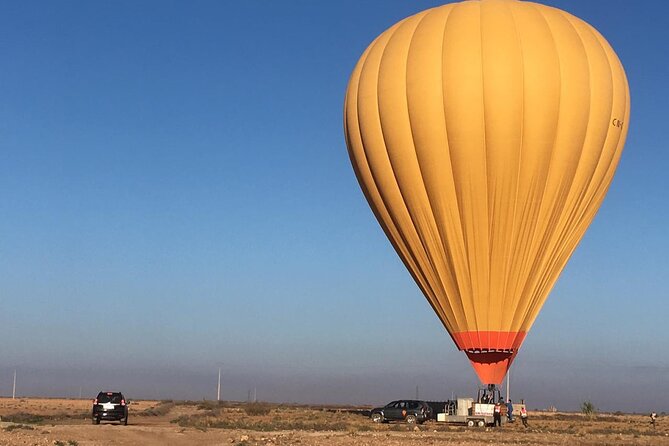 Hot Air Balloon Flight over Marrakech with Berber Breakfast - Coffee, tea, and the balloon launch