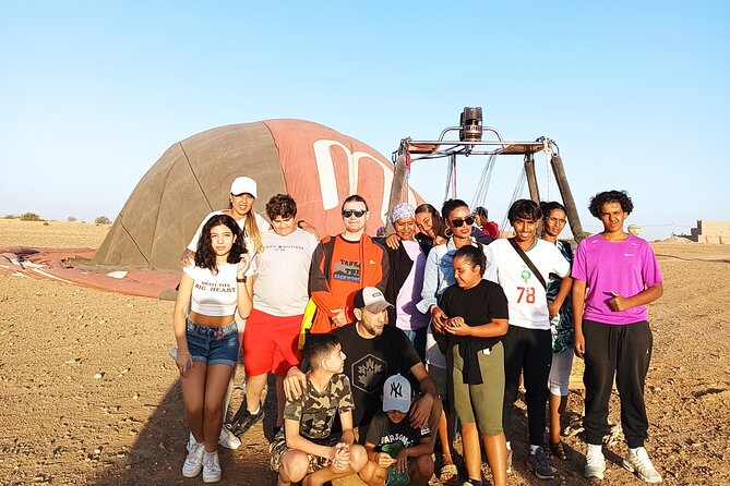Hot air balloon flight to Marrakech in a small group. Breakfast - What the $150.62 price really buys