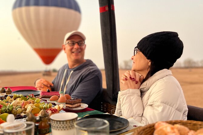 Hot Air Balloon Rides in Marrakesh: Sunrise, Desert, Atlas ... - Landing, breakfast, and the Berber setting