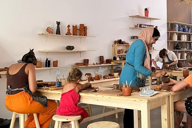Lamsaty Pottery Workshop with Moroccan Tea - What happens to your pottery after class
