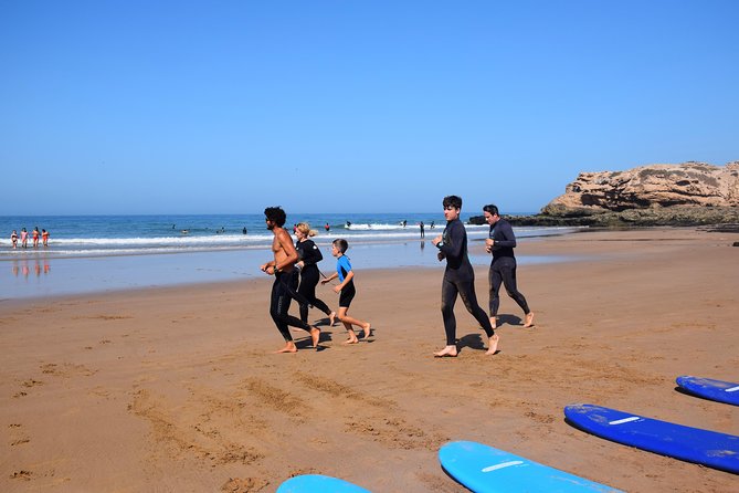 Learn to surf in Tamraght, with local surf instructor - The second session puts the lesson to work