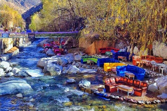 Lunch in the High Atlas: Ourika Valley Waterfalls & 3 Valleys - The argan oil stop and mint tea