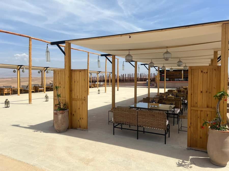 Luxury Agafay Desert : Quad , Camel Ride, Pool & Dinner Show - Dinner brings Moroccan food and a full evening