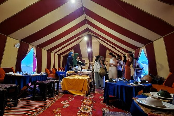 Marrakech: 2 Days tour to Sahara Zagora Desert & Ait-BenHaddou - The camel ride to camp near Nakhla