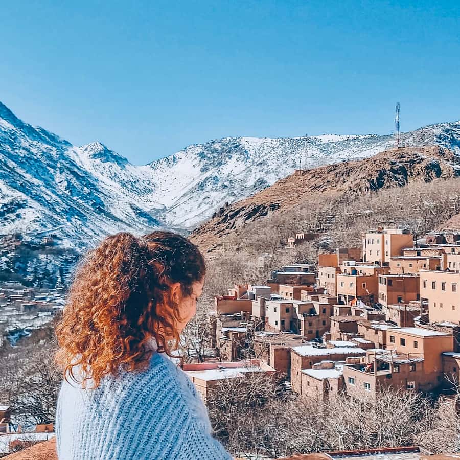Marrakech: 3-Day Atlas Mountains Berber Villages Trek - Family guesthouses, food, and the mule
