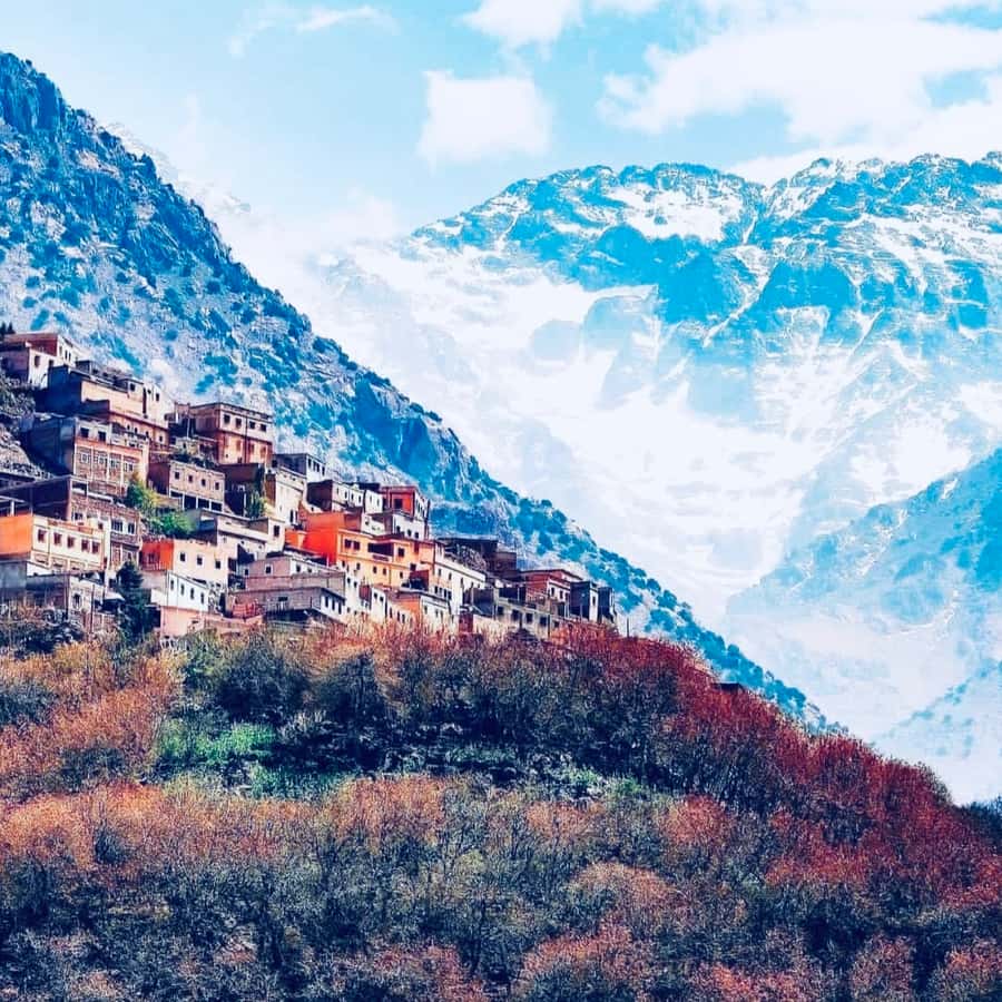 Marrakech: 3-Day Atlas Mountains Berber Villages Trek - Day one: Imlil to Tizi n’Tamaterte and Tachdirt