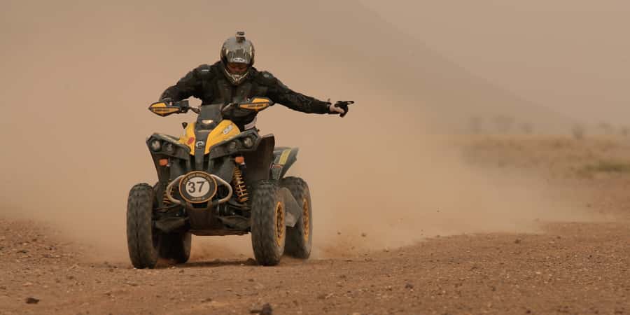 Marrakech: 3-Hour Quad Bike Adventure - Heat, clothing, and dust