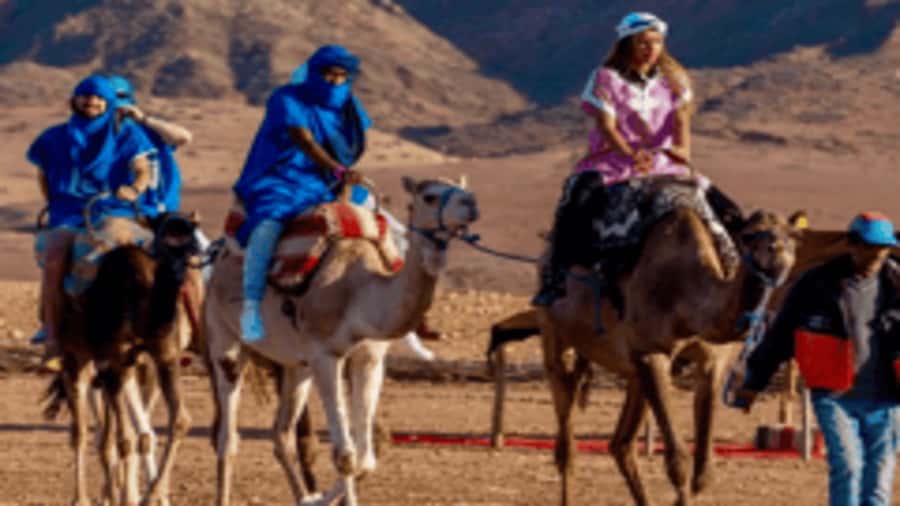 Marrakech Adventure: Paragliding, Camel Ride & Breakfast - What the 20-minute paragliding flight feels like
