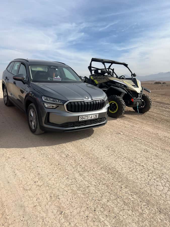 Marrakech: Agafay Desert Buggy bike 1000cc, Tea & Transfer - Tea first, then the engines
