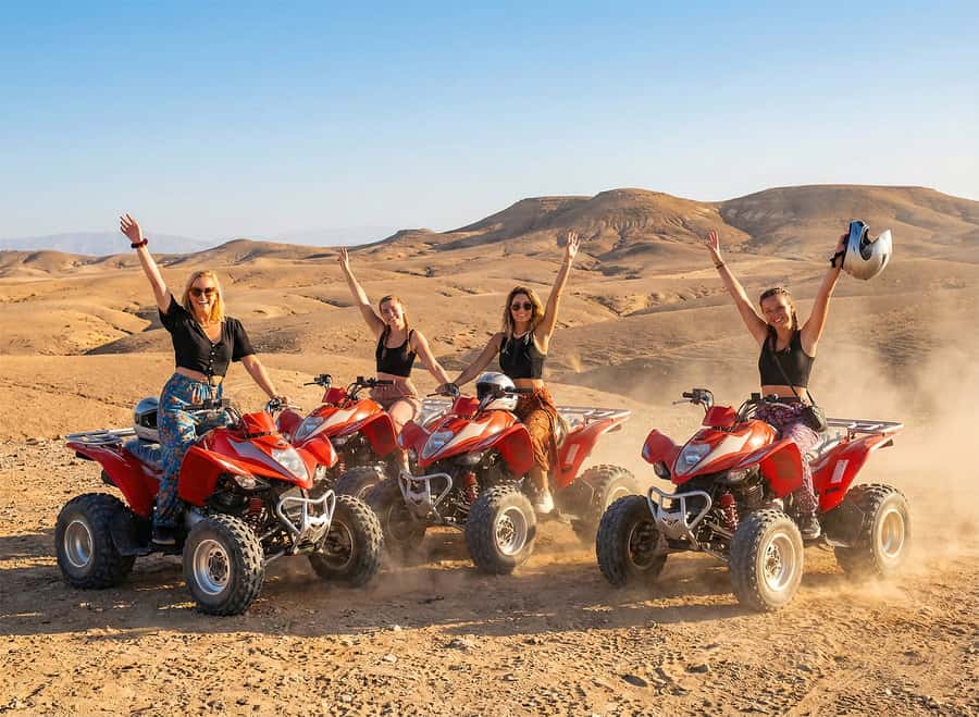 Marrakech: Agafay Desert: Camel ride Quad Bike, Dinner show - Agafay Desert Highlights at a Glance
