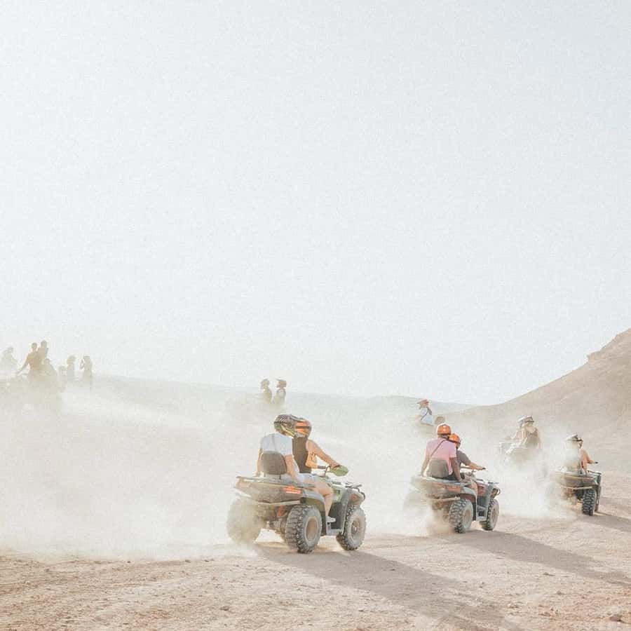 Marrakech: Agafay Desert Camel Ride & Quad with Dinner Show - Dinner under the Amazigh tent