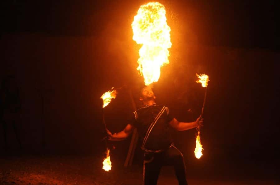 Marrakech Agafay desert: Camel Ride, Sunset, Dinner show - A gentle 30-minute camel ride at sunset
