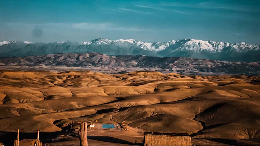 Marrakech: Agafay Desert Dinner, Camel Ride, and Music Show - A sunset camel ride with modest expectations