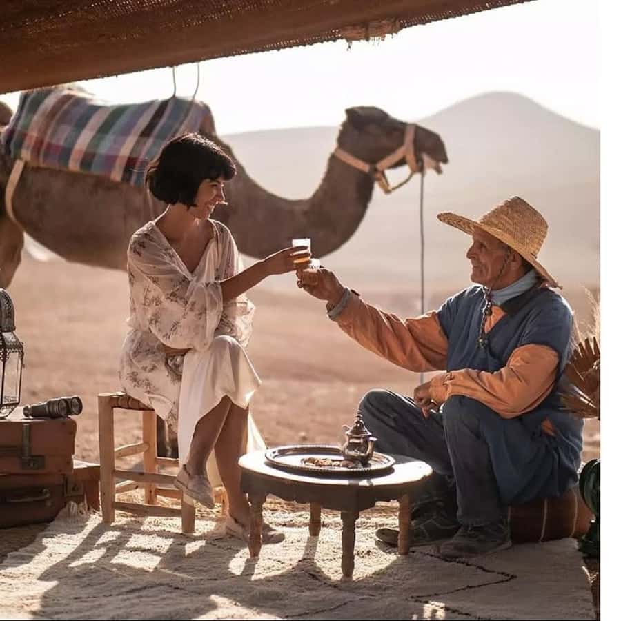Marrakech: Agafay Desert Dinner Show with Sunset Camel Ride - A short stop at the argan oil co-op