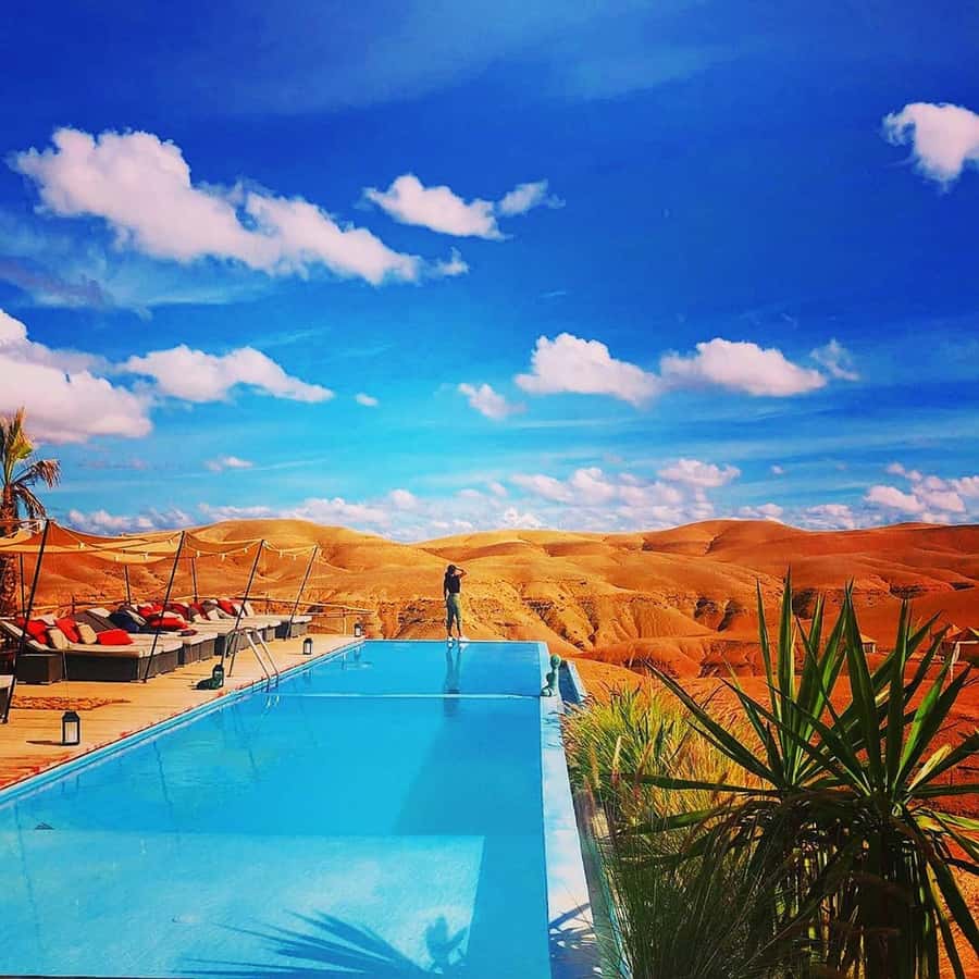 Marrakech: Agafay Desert Dinner with Music and Fire Show - Dinner under the stars