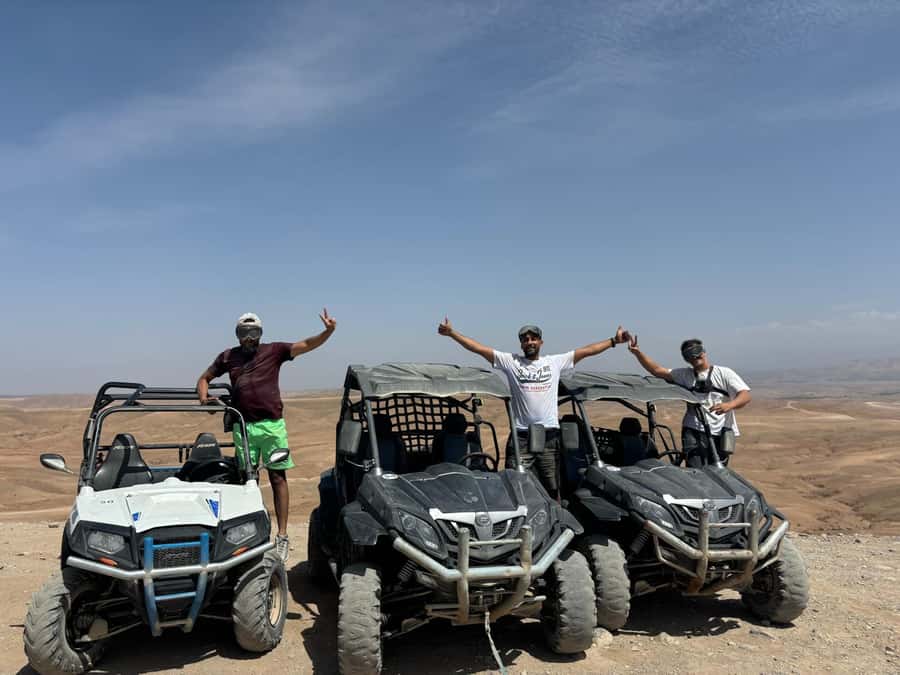 Marrakech: Agafay Desert Dune Buggy Tour - Getting Comfortable in the 4-Seater Buggy
