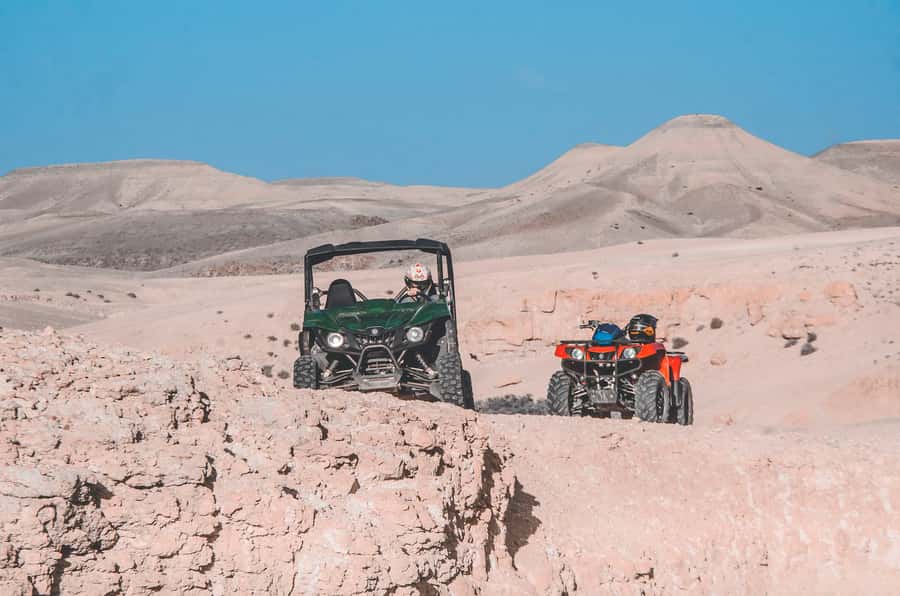 Marrakech: Agafay Desert Dune Buggy Tour - Mint Tea in a Nomad-Style Tent