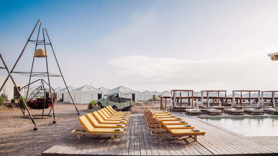 Marrakech: Agafay Desert Inara Camp Pool Day Pass w/ Dinner - Group size, comfort, and practical limits