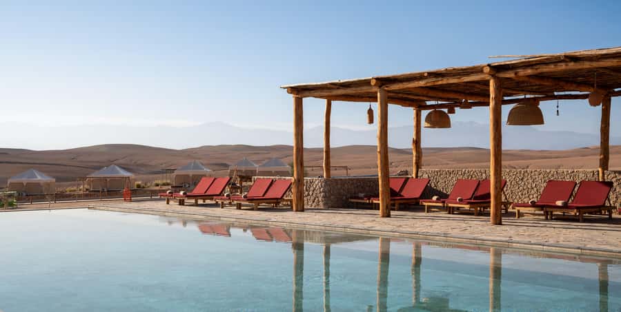 Marrakech: Agafay Desert Inara Camp Pool Day Pass with Lunch - Practical details for a smoother day