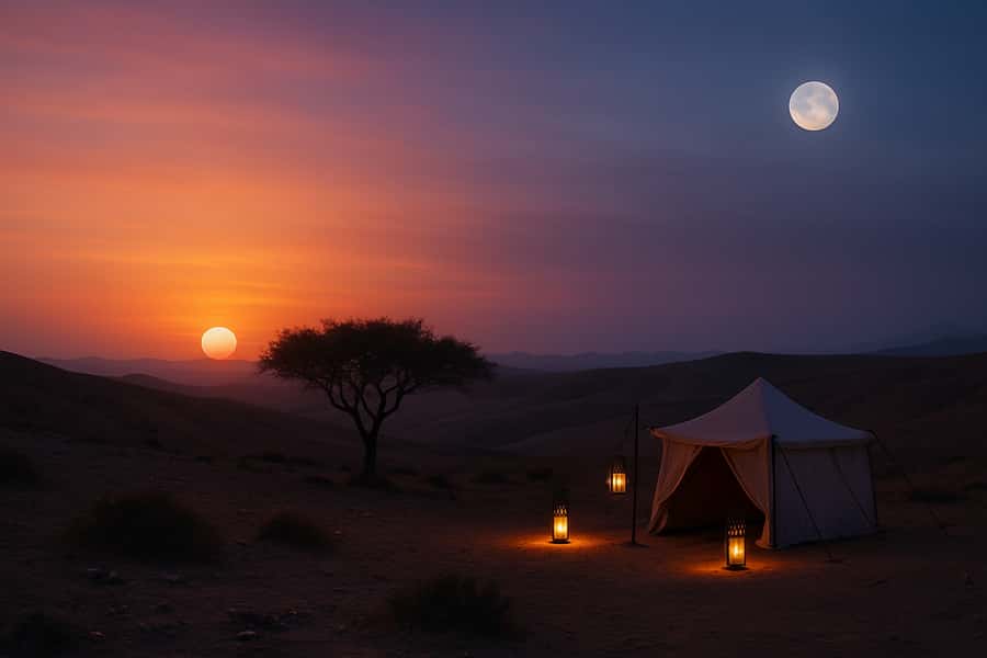 Marrakech: Agafay Desert Magic Sunset Dinner & Live Show - Why Agafay works for a short desert evening