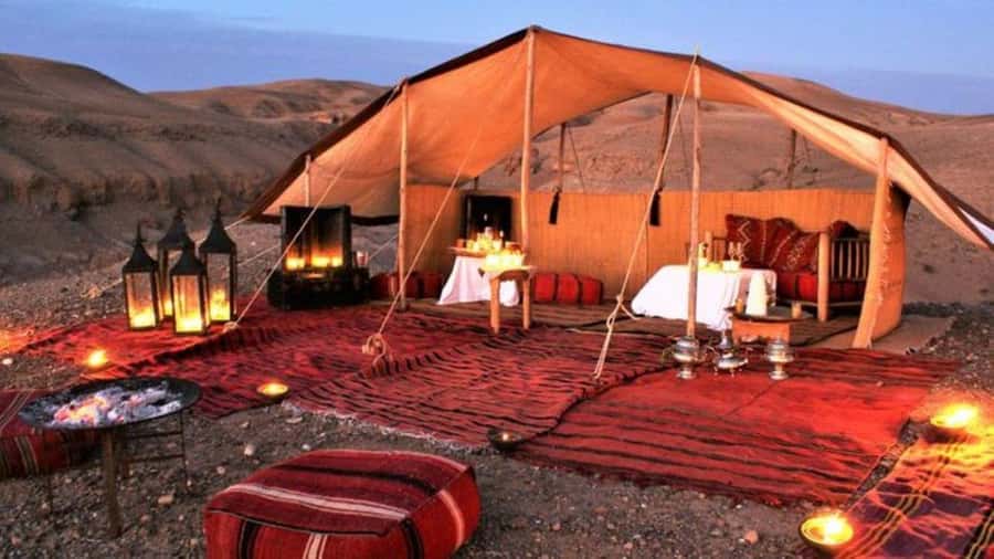 Marrakech: Agafay Desert Magic Sunset Dinner & Live Show - Pickup from Marrakesh: useful communication matters