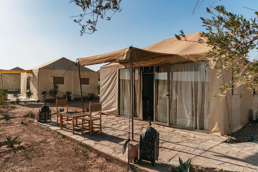 Marrakech: Agafay Desert Magical Overnight with Dinner Show - Pool time, sunset, and the choice to do nothing
