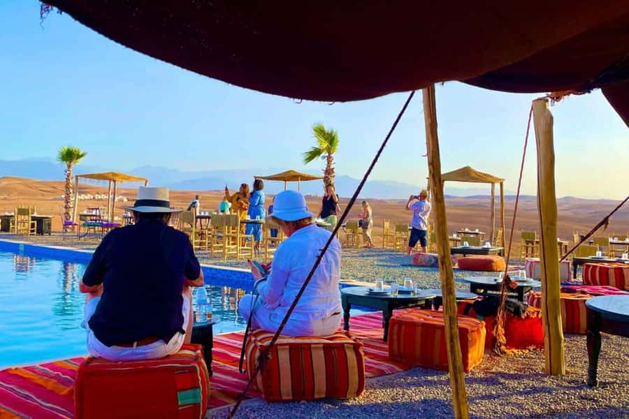 Marrakech: Agafay Desert Quad Biking & Dinner Show - The 35-minute quad ride is the active highlight