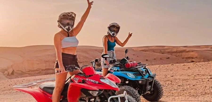 Marrakech: Agafay Desert Quad Biking Tour with Dinner-Show - Why Agafay Works as a Marrakech Escape