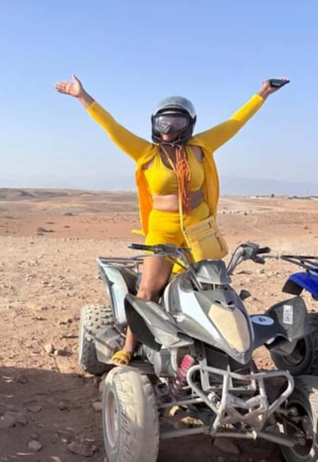 Marrakech: Agafay Desert Quad Biking with Dinner & Show - Optional camel rides and the argan-oil stop