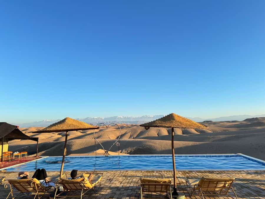 Marrakech: Agafay Desert Quad, Camel or Pool Day with Lunch - Quad biking across Agafay