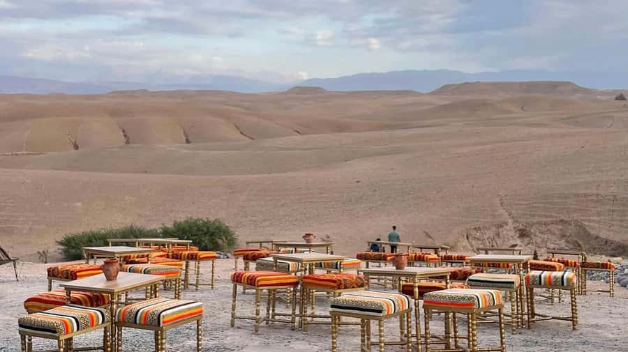 Marrakech: Agafay Desert Quad, Camel or Pool Day with Lunch - Moroccan lunch or a candlelit dinner