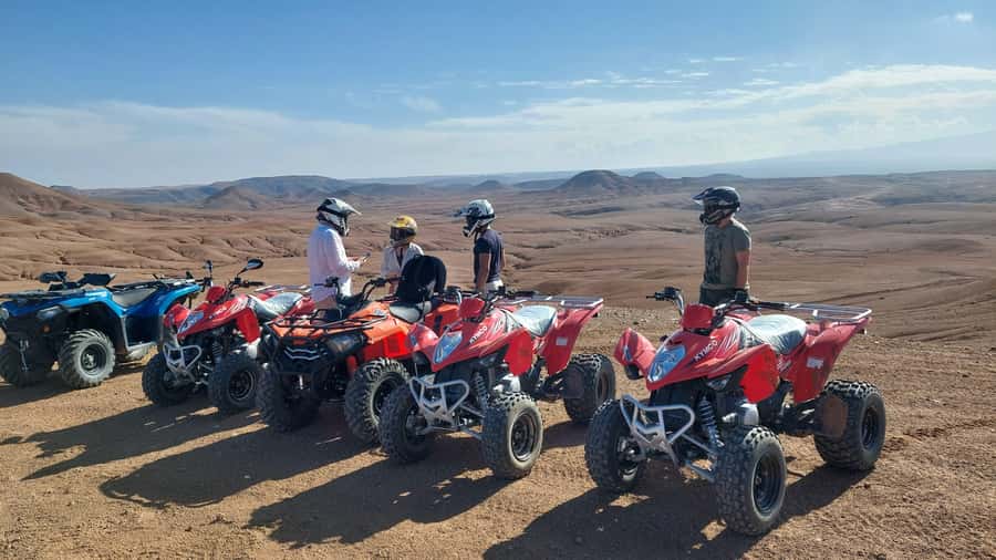 Marrakech: Agafay Desert Quad & Camel Rides, Dinner & Show - A Twenty-Minute Camel Ride at Sunset