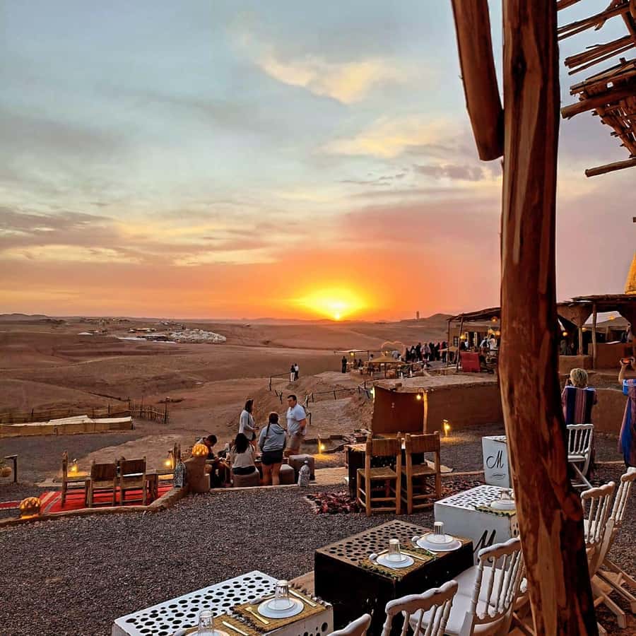 Marrakech: Agafay Desert Quad & Camel Rides with Dinner Show - Quad biking across Agafay