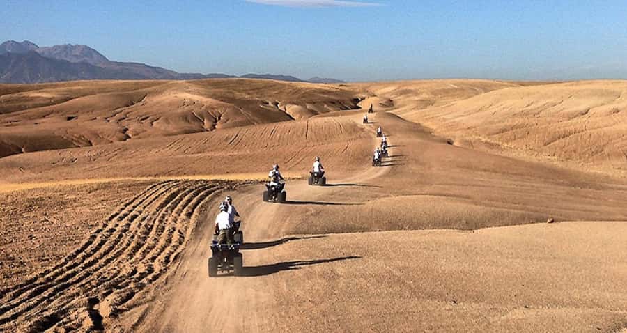 Marrakech: Agafay Dinner Show with Quad/Camel Ride and Pool - Moroccan dinner beneath the stars