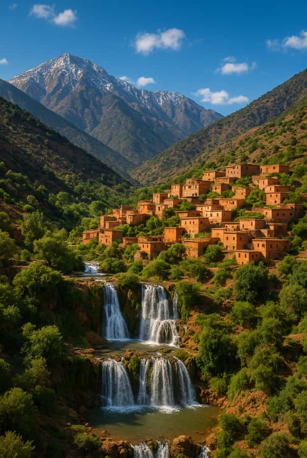 Marrakech: Atlas Mountain, Berber Villages, & Valleys Tour - Imlil, mule paths, and the walk to Aroumd