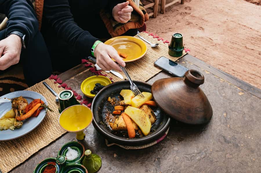 Marrakech: Atlas Mountains and 5 Valleys Day Tour with Lunch - Tea and argan oil in the Ourika Valley