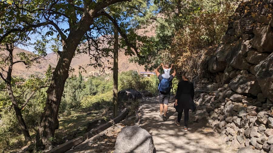 Marrakech: Atlas Mountains, Camel Ride, Waterfalls, & Lunch - Imlil and the walk to the waterfall