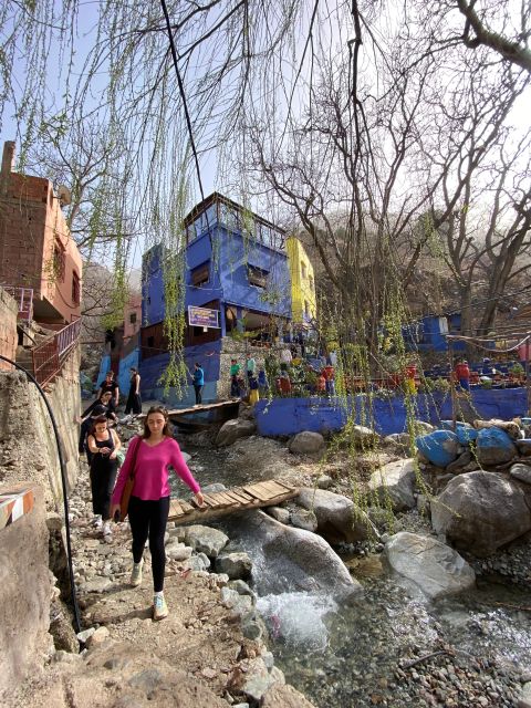 Marrakech: Atlas Mountains, Ourika Valley, Waterfall & Lunch - The climb to Setti Fadma waterfalls