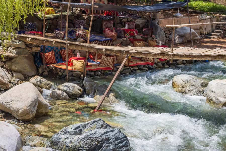 Marrakech: Atlas Mountains & Ourika Waterfalls, Lunch+Guide - Berber villages and a cup of mint tea