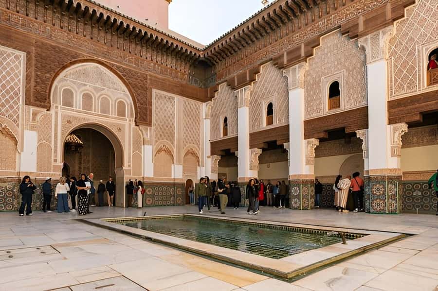 Marrakech: Bahia Palace, Ben Youssef Medersa, & Souks Tour - Ending at Jemaa el Fnaa
