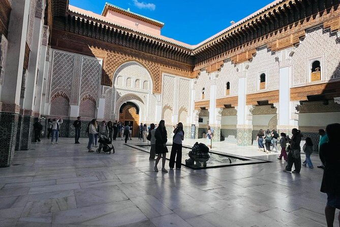 Marrakech: Bahia Palace, Madrasa Ben Youssef and Medina Tour - Bahia Palace: tile, cedar and courtly scale