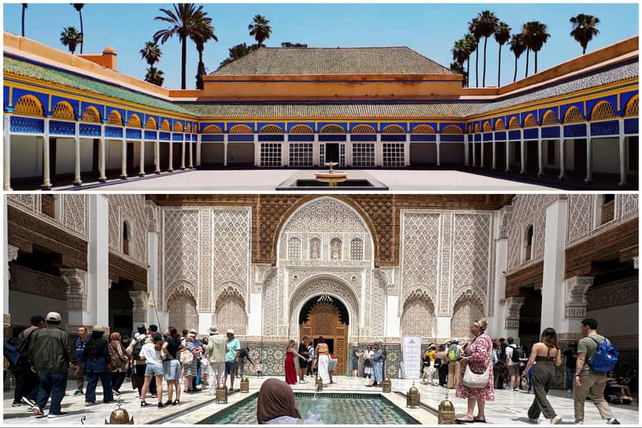 Marrakech: Bahia Palace, Madrasa Ben Youssef & Secret Garden - Mellah, the old Jewish quarter
