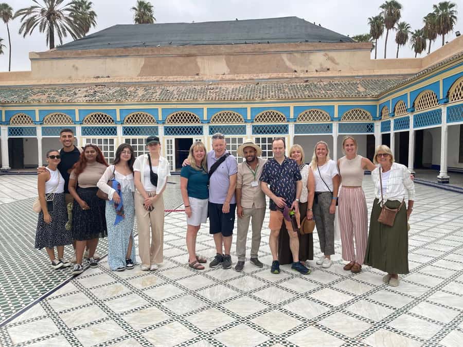 Marrakech: Bahia Palace, Madrasa Bn Yousef, Souk Medina Tour - Bahia Palace and its quiet courtyards