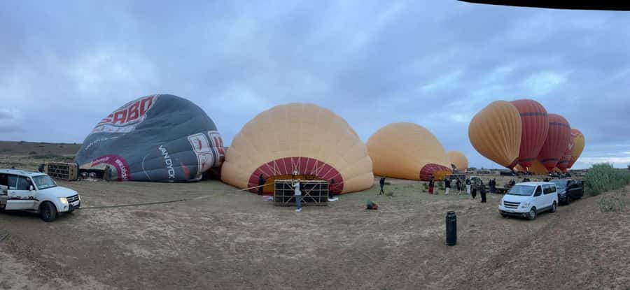 Marrakech: Balloon Flight with Berber Breakfast & Camel Ride - What happens during the balloon flight