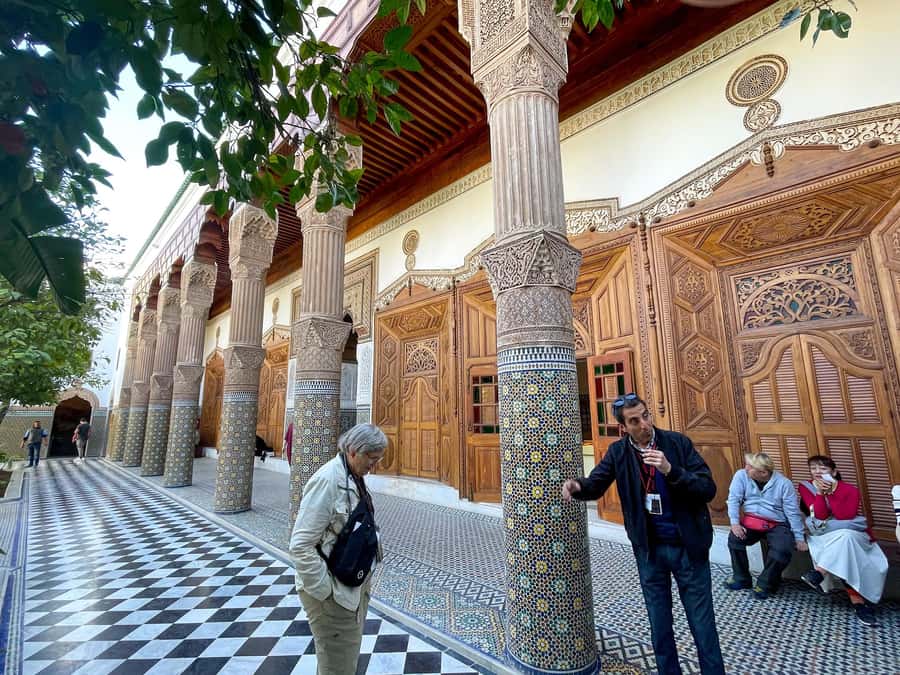 Marrakech: Ben Youssef Medersa, Le Jardin Secret & Souk Tour - A quiet hour at Le Jardin Secret